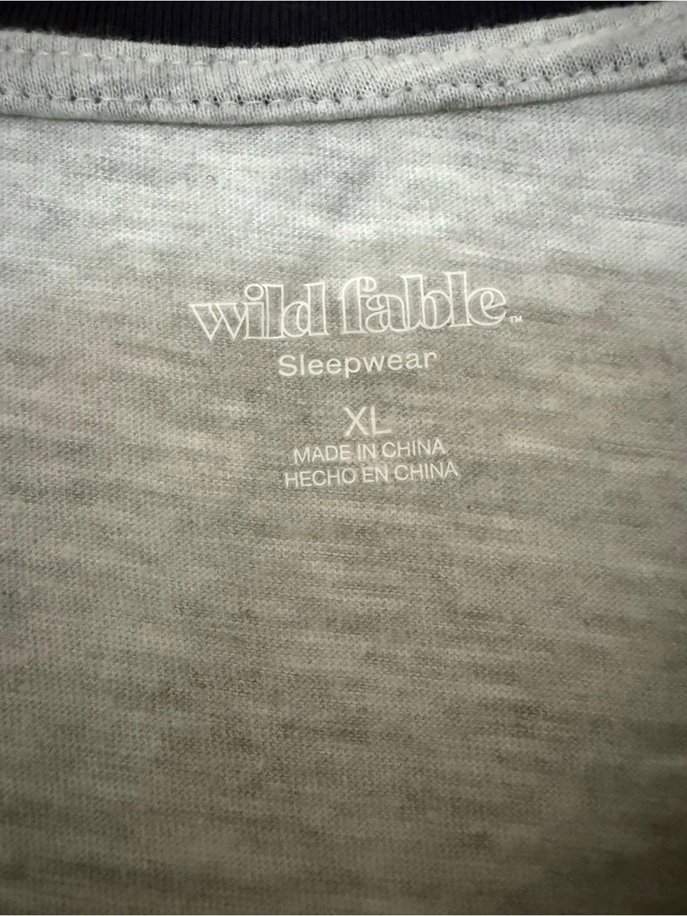 wild fable Gray Weekend Graphic t-shirt dress